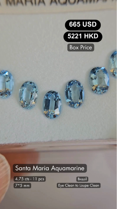 Santa Maria Aquamarine Deal (4.75 cts)
