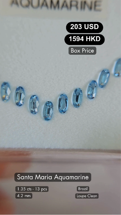Santa Maria Aquamarine Deal (1.35 cts)