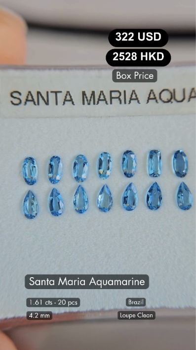 Santa Maria Aquamarine Deal (1.61 cts)