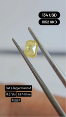 Salt & Pepper Diamond Deal (0.67cts)