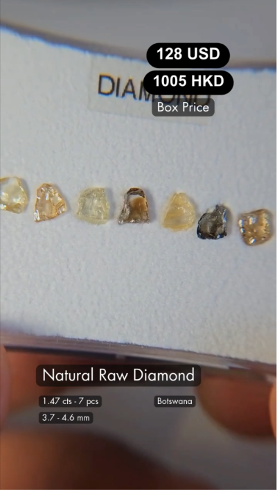 Natural Raw Diamond Deal (1.47 cts)