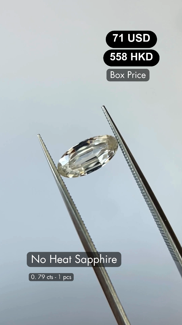 No Heat Sapphire Deal (0.79 cts)