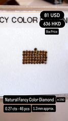 Natural Fancy Color Diamond Deal (0.27 cts)