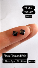 Black Diamond Pair Deal (1.63 cts)