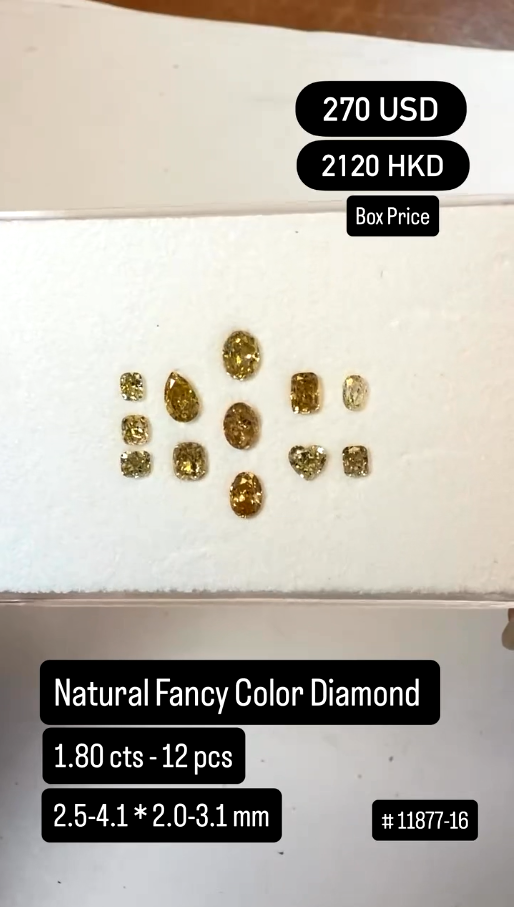 Natural Fancy Color Diamond Deal (1.80 cts)