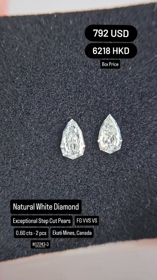 Natural White Diamond Deal (0.60 cts)