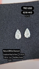 Natural White Diamond Deal (0.60 cts)