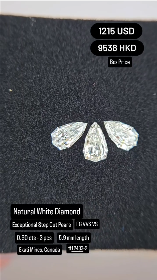Natural White Diamond Deal (0.90 cts)
