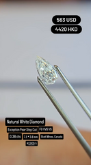 Natural White Diamond Deal (0.38 cts)