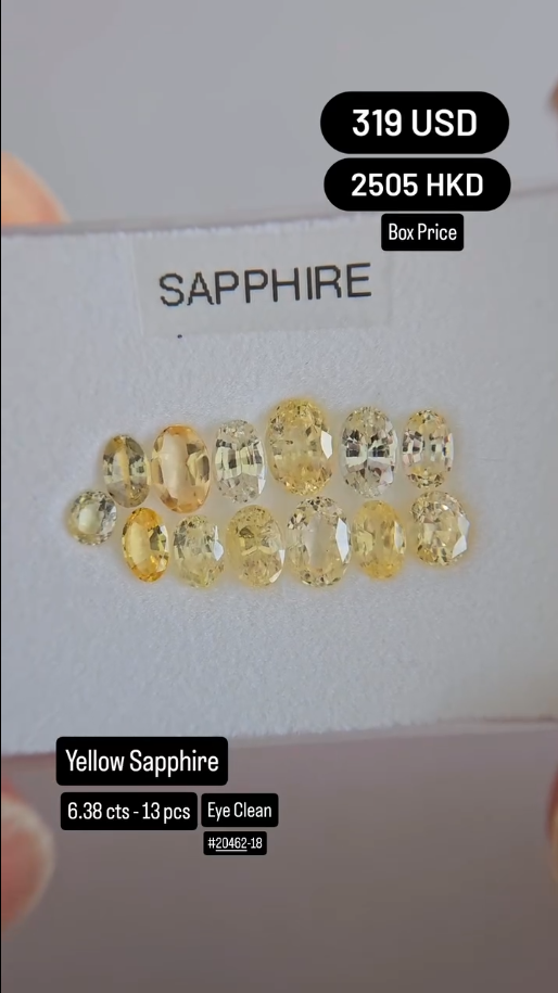 Yellow Sapphire Deal (6.38 cts)