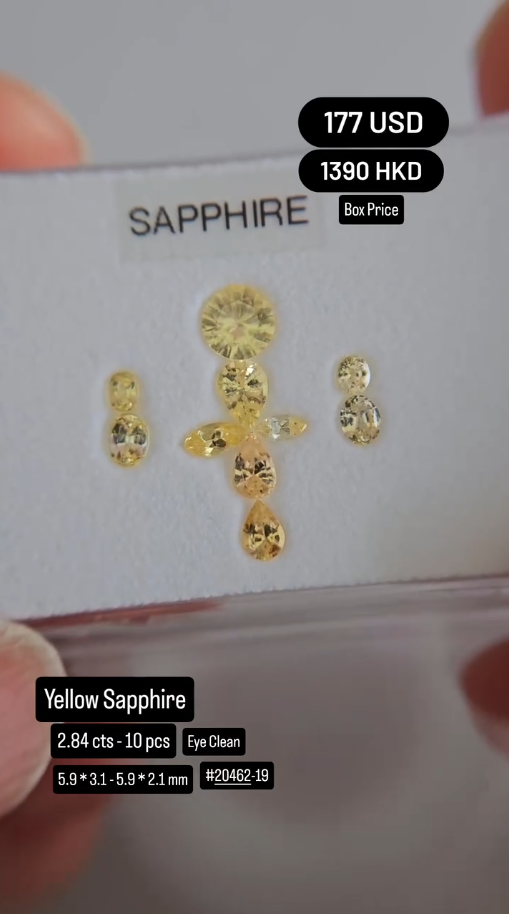 Yellow Sapphire Deal (2.84 cts)