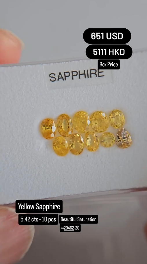 Yellow Sapphire Deal (5.42 cts)
