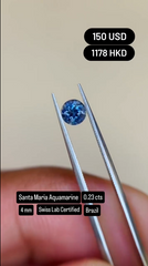 Santa Maria Aquamarine Deal (0.23 cts)