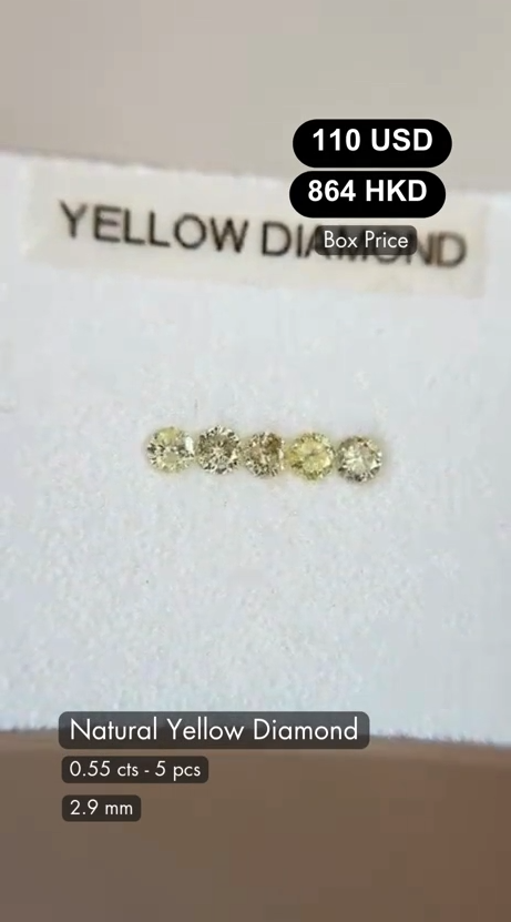 Natural Yellow Diamond Deal (0.55 cts)