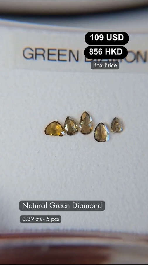 Natural Green Diamond Deal (0.39 cts)