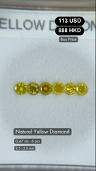 Natural Yellow Diamond Deal (0.47 cts)