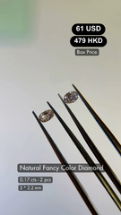 Natural Fancy Color Diamond Deal (0.17 cts)