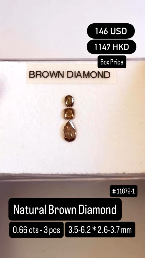 Natural Brown Diamond Deal (0.66 cts)