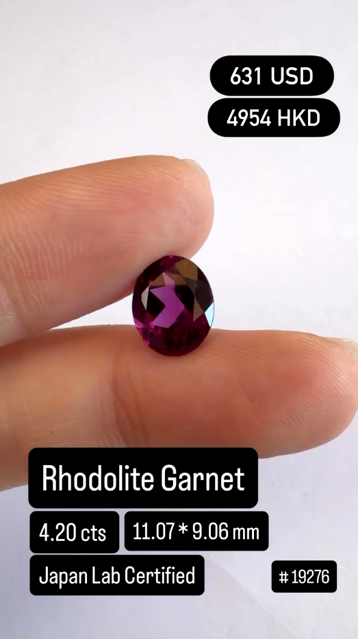 Rhodolite Garnet Deal (4.203 cts)