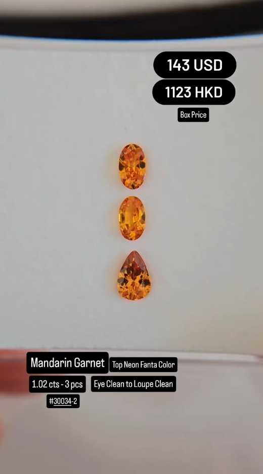 Mandarin Garnet Deal (1.02 cts)