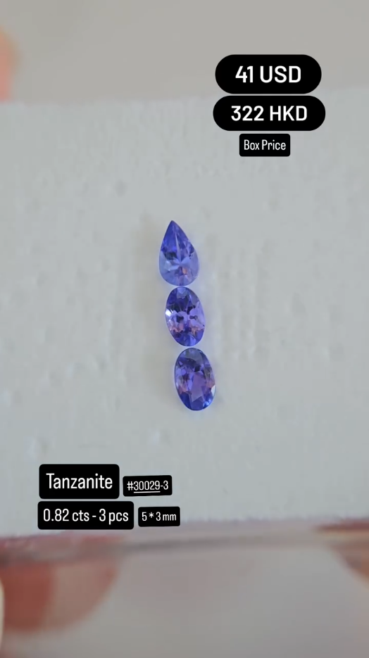 Tanzanite Deal (0.82 cts)