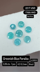 Greenish Blue Paraiba Deal (3.26 cts)
