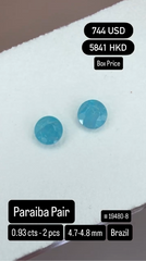 Paraiba Pair Deal (0.93 cts)