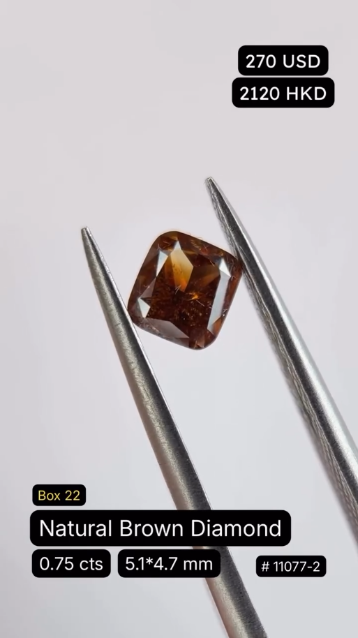 Natural Brown Diamond Deal (0.75 cts)