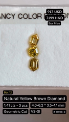 Natural Yellow Brown Diamond Deal (1.41 cts)