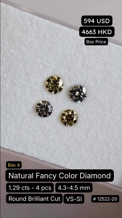 Natural Fancy Color Diamond Deal (1.29 cts)
