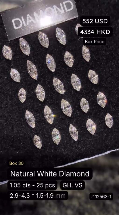 Natural White Diamond Deal (1.05 cts)