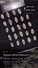 Natural White Diamond Deal (1.05 cts)
