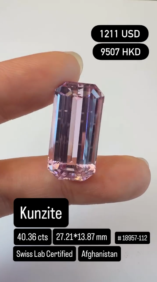 Kunzite Deal (40.36 cts)