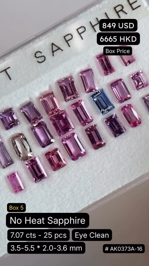 No Heat Sapphire Deal (7.07 cts)