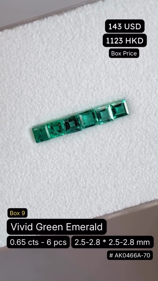 Vivid Green Emerald Deal (0.65 cts)