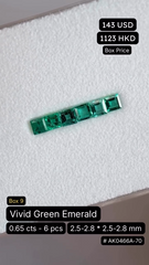 Vivid Green Emerald Deal (0.65 cts)