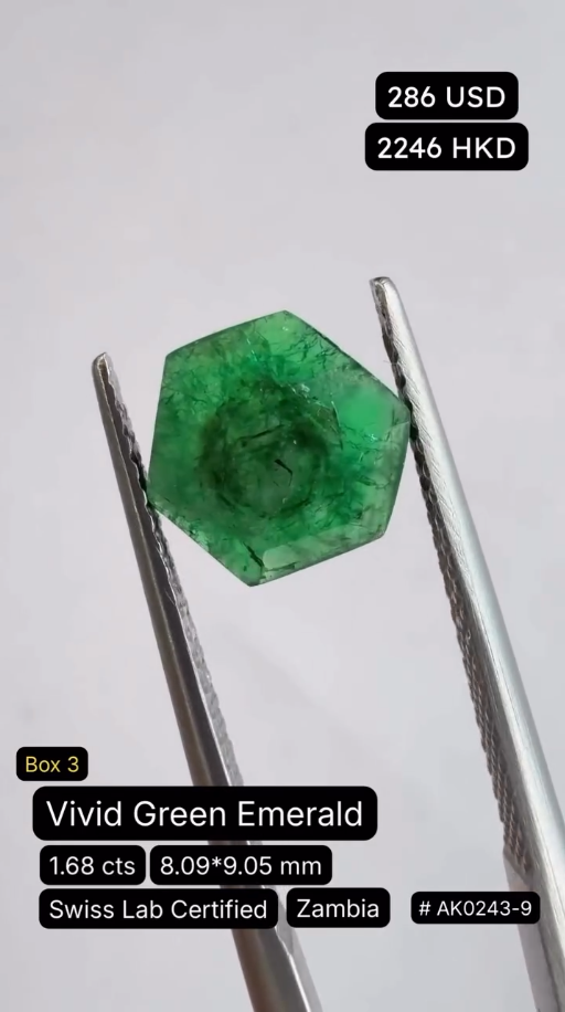 Vivid Green Emerald Deal (1.68 cts)