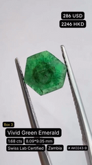 Vivid Green Emerald Deal (1.68 cts)