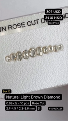 Natural Light Brown Diamond Deal (0.99 cts)