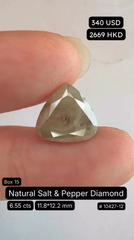 Natural Salt & Pepper Diamond Deal (6.55 cts)