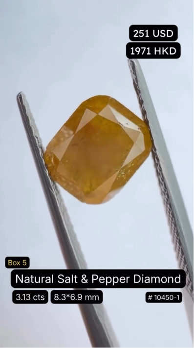 Natural Salt & Pepper Diamond Deal (3.13 cts)