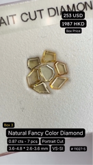 Natural Fancy Color Diamond Deal (0.87 cts)