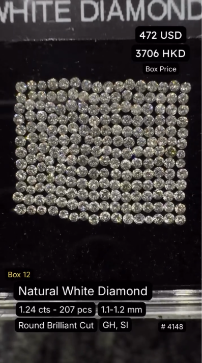 Natural White Diamond Deal (1.24 cts)