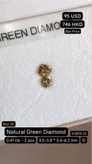 Natural Green Diamond Deal (0.41 cts)