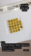 Natural Canary Yellow Diamond Deal (1.05 cts)