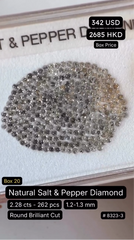 Natural Salt & Pepper Diamond Deal (2.28 cts)
