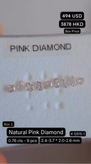 Natural Pink Diamond Deal (0.76 cts)