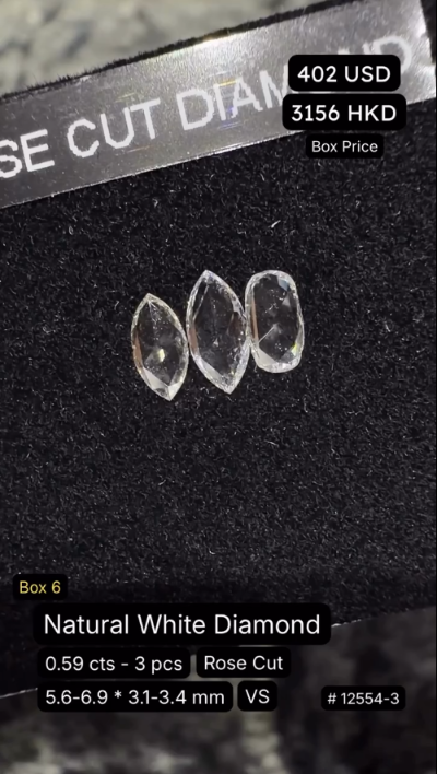 Natural White Diamond Deal (0.59 cts)