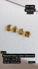 Natural Fancy Color Diamond Deal (0.86 cts)