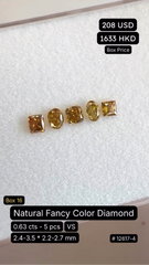 Natural Fancy Color Diamond Deal (0.63 cts)